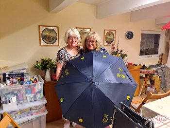 Maľované dáždniky